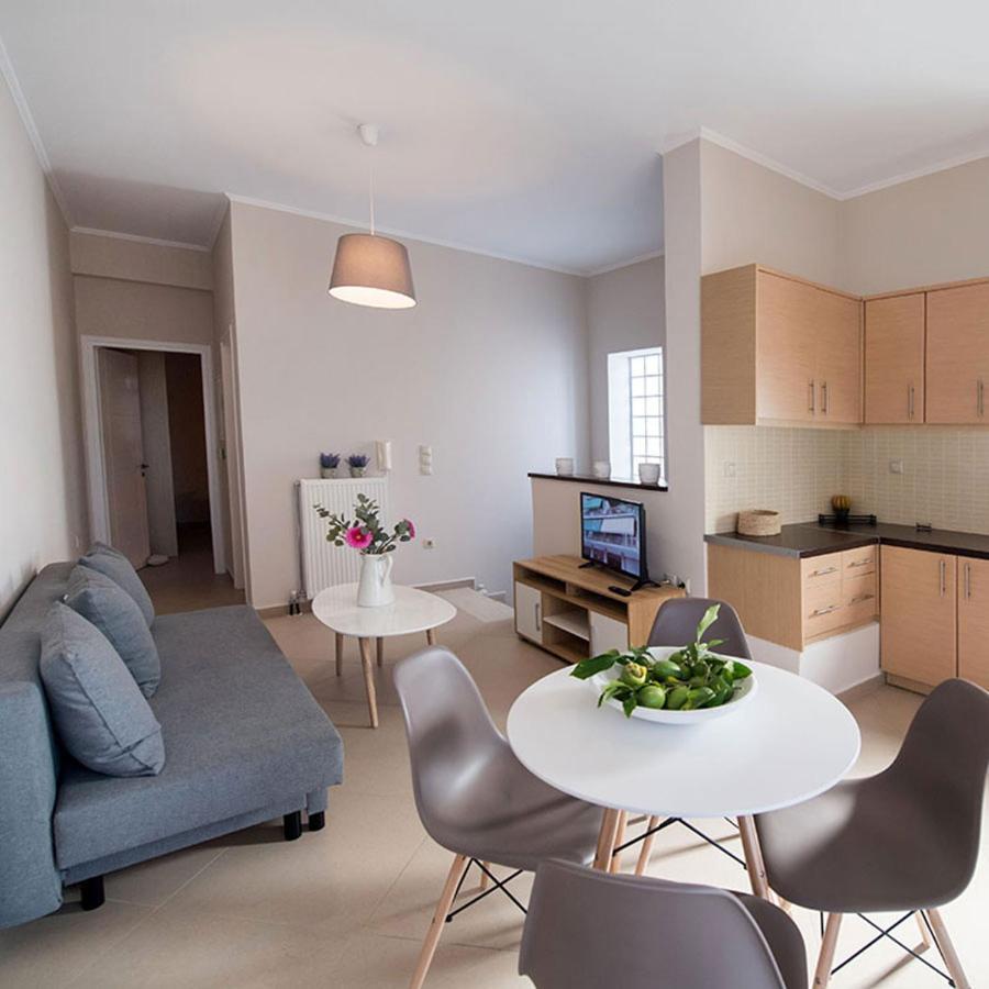 La Strada Apartment Lefkada City Bagian luar foto