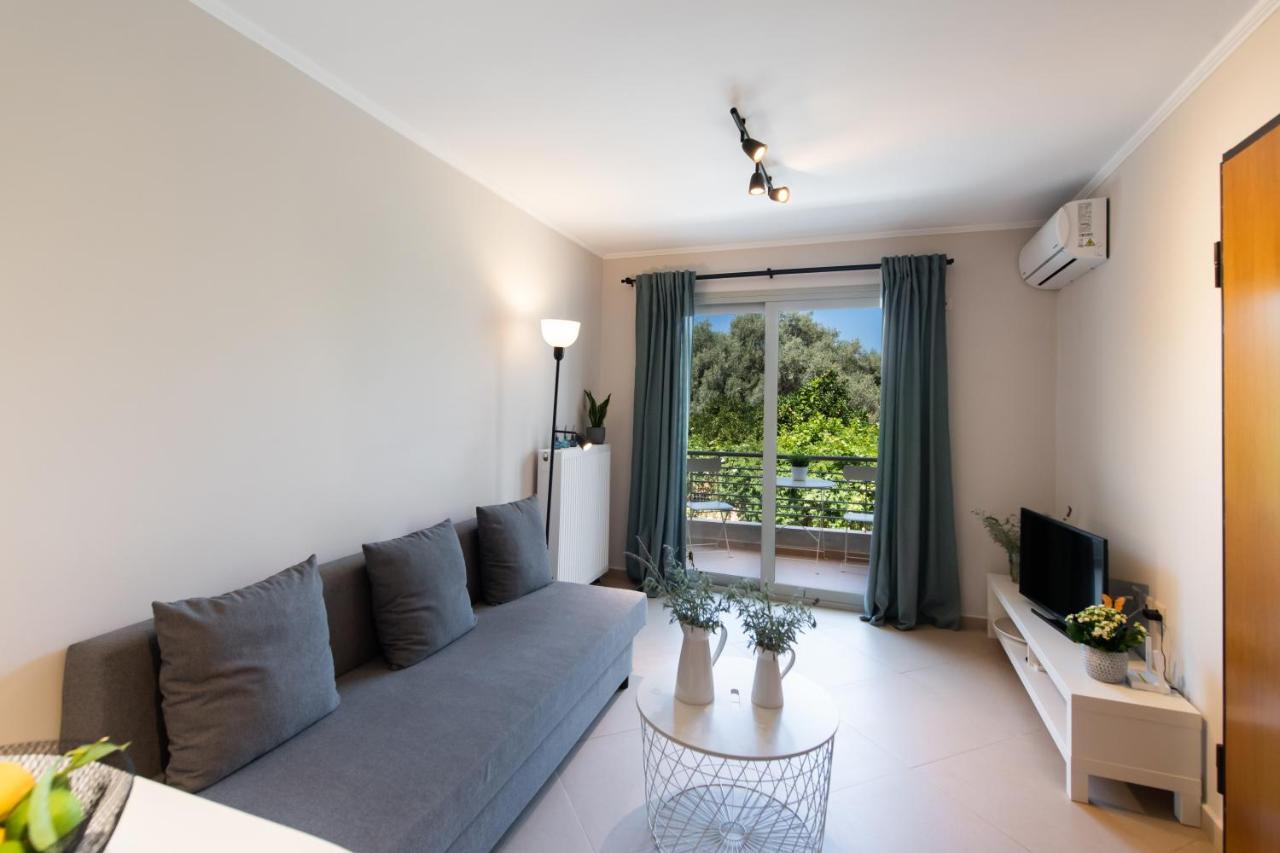 La Strada Apartment Lefkada City Bagian luar foto